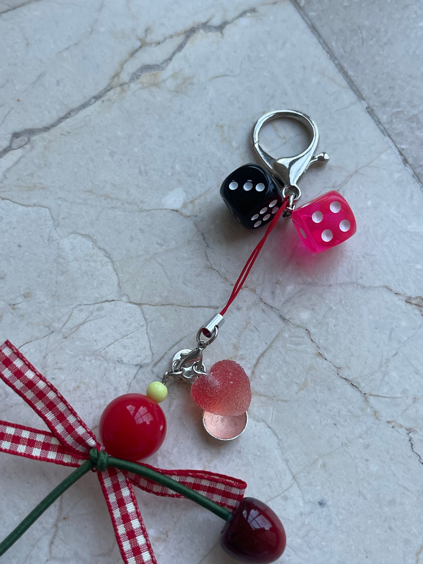 Vichy Cherries Charm