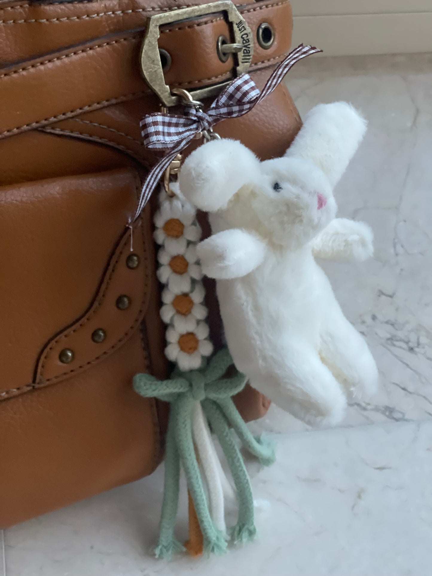 White Bunny Charm