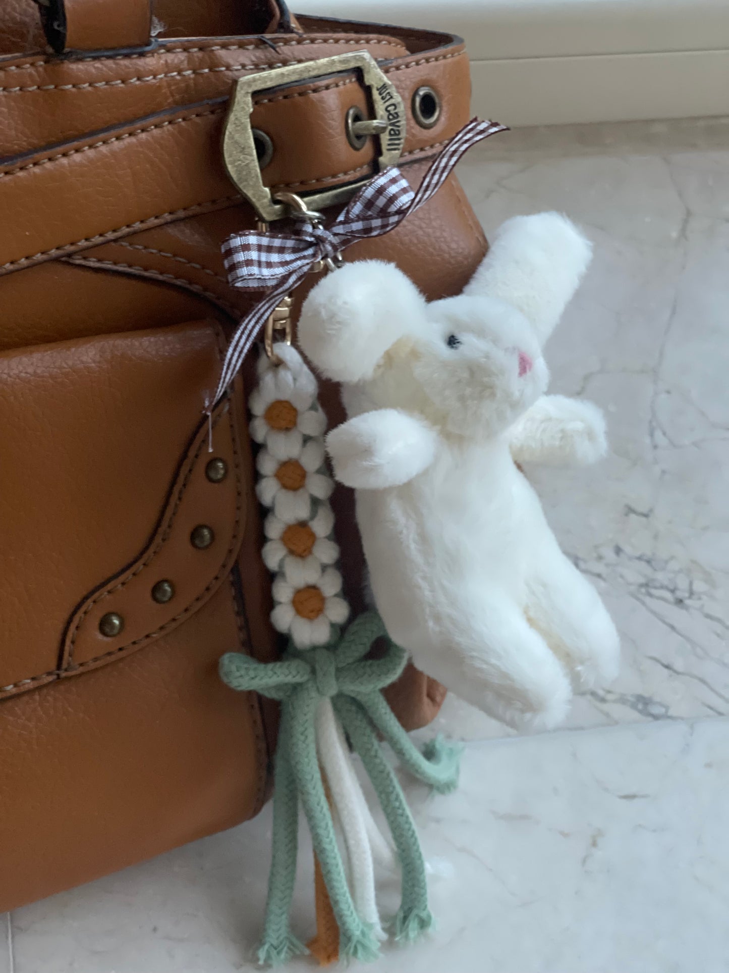 White Bunny Charm