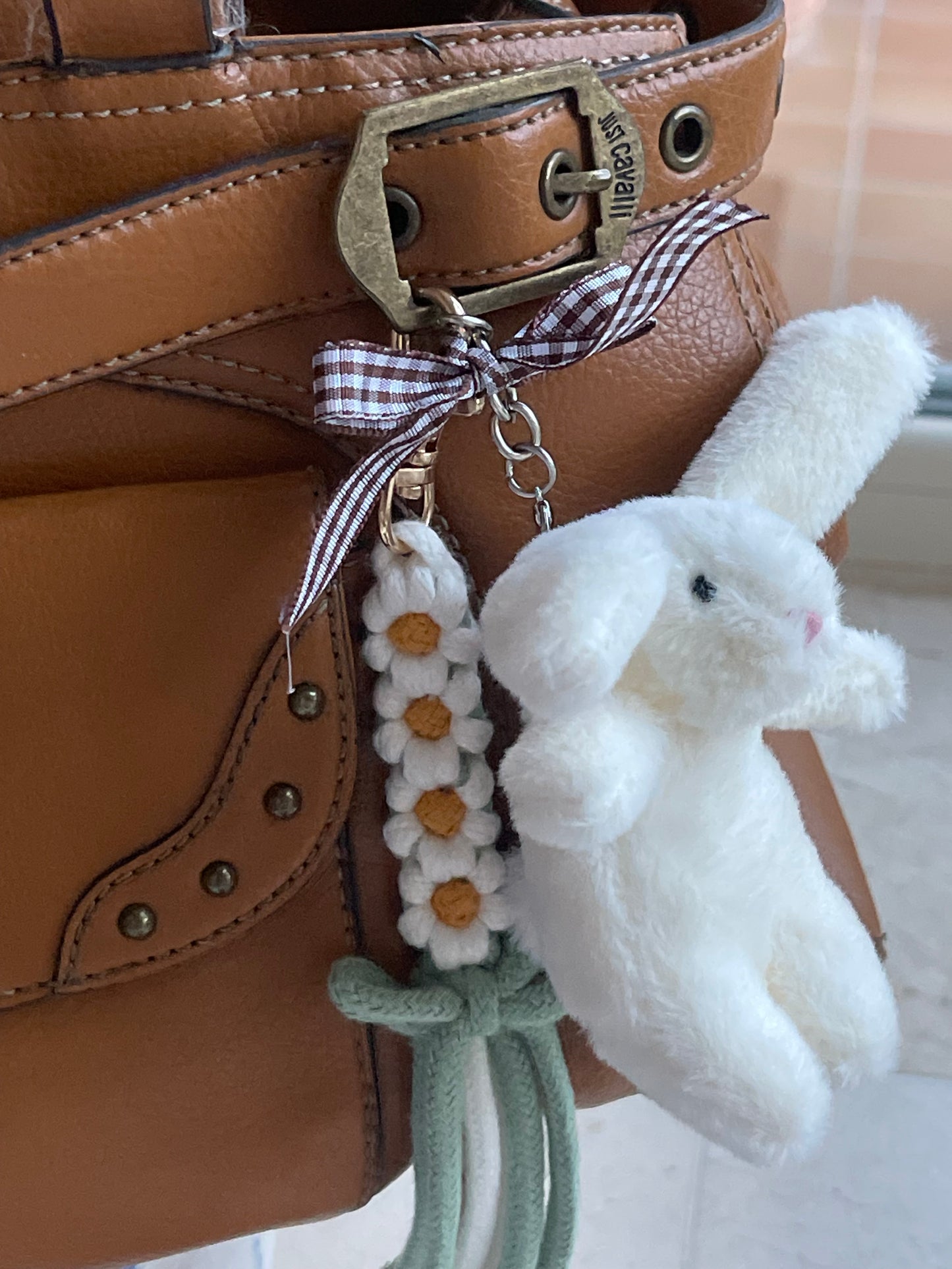 White Bunny Charm