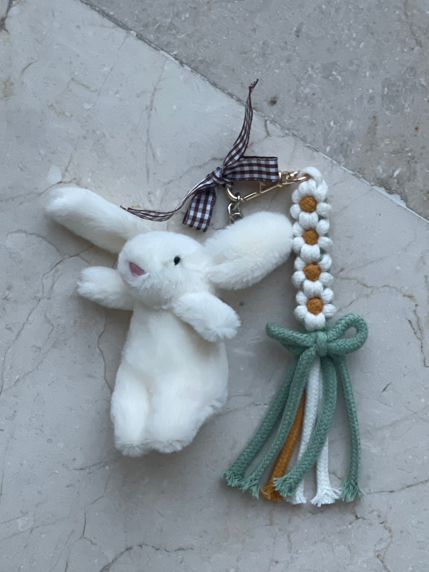 White Bunny Charm