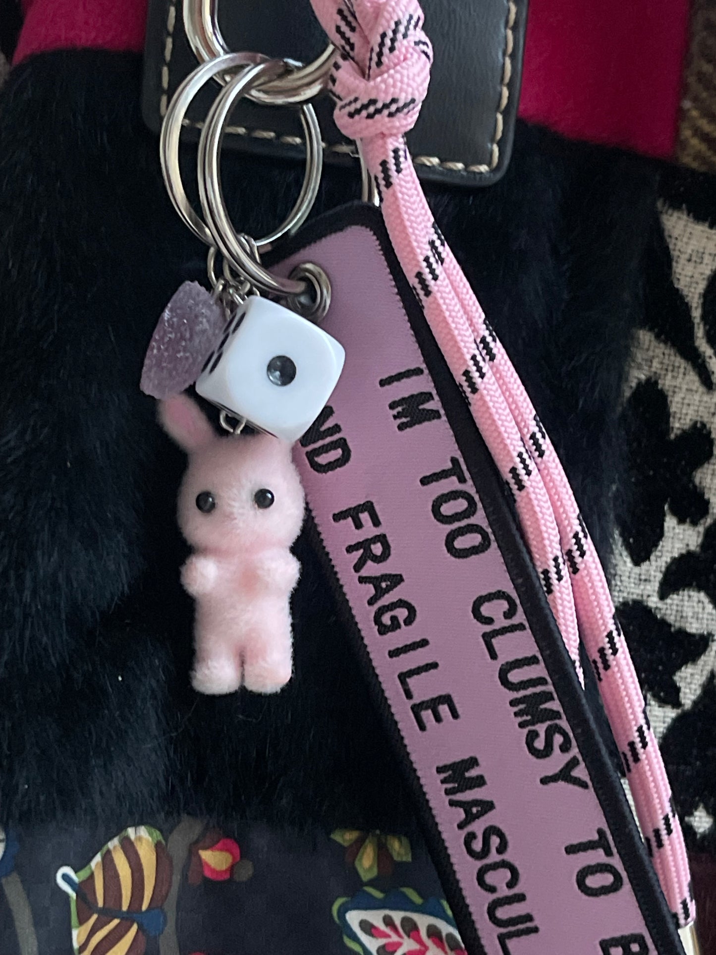 “TOO CLUMSY” Charm