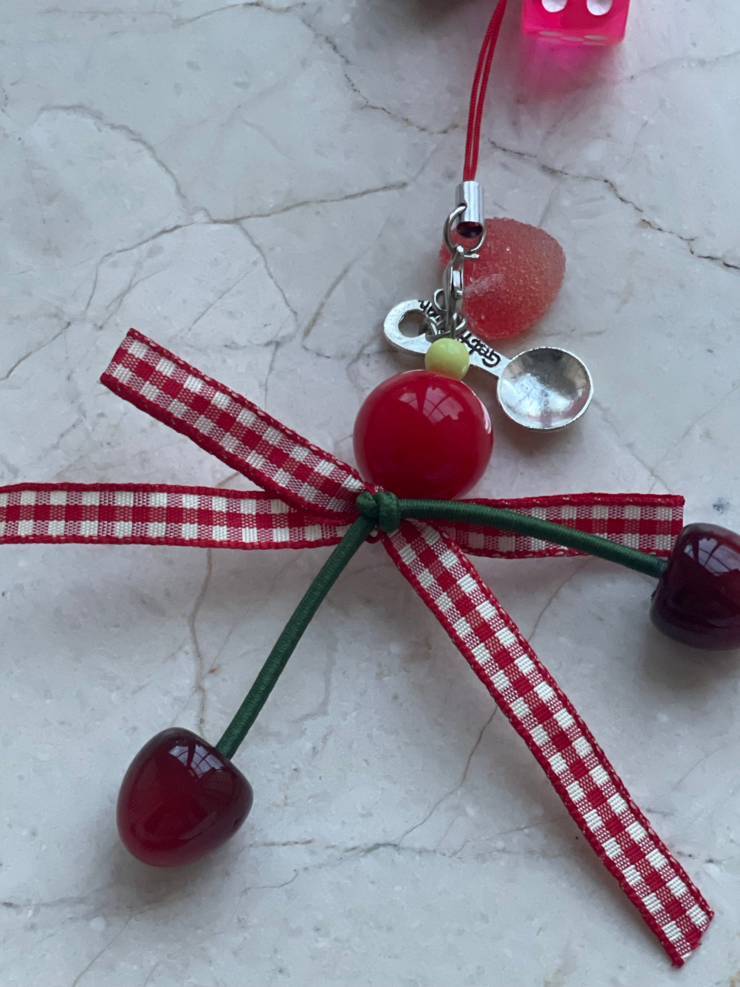 Vichy Cherries Charm